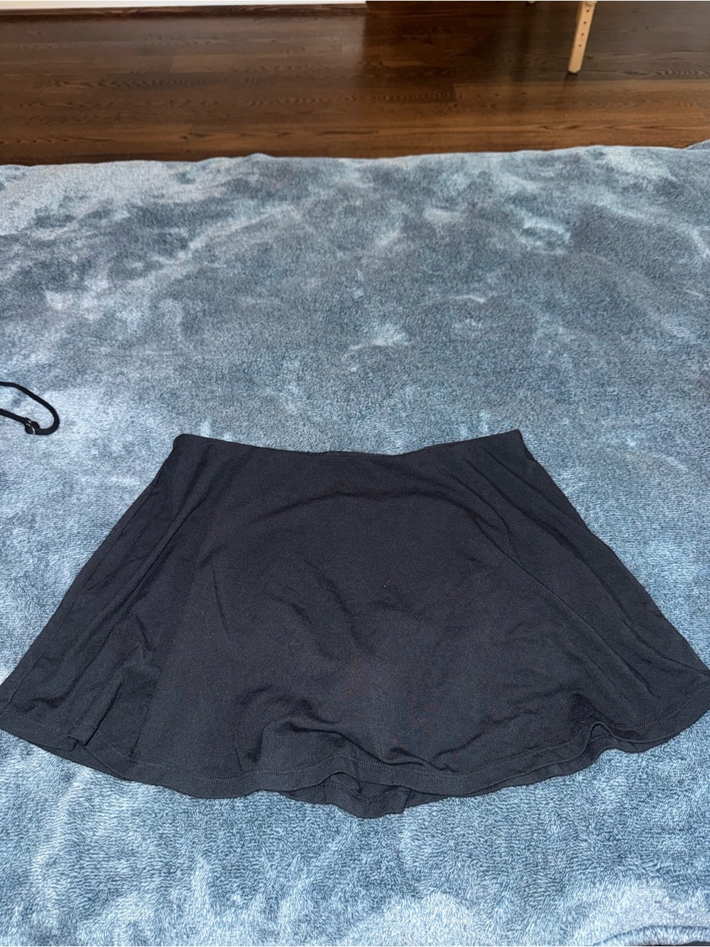 SKIMS Black Mini Skort